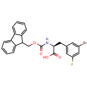 N-Fmoc-3-bromo-5-fluoro-L-phenylalanine
