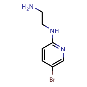 N1-(5-Bromo-2-pyridinyl)-1,2-ethanediamine