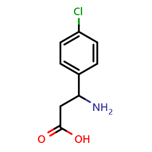3-Amino-3-(4-chlorophenyl)propionic acid