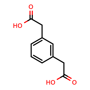 Chemical structure of 1,3-Phenylenediacetic acid , CAS 19806-17-8, AChemBlock P40070