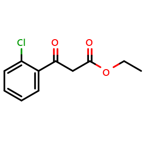 Chemical structure of Ethyl (2-chlorobenzoyl)acetate , CAS 19112-35-7, AChemBlock P40185