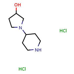 1-(4-Piperidinyl)-3-pyrrolidinol dihydrochloride