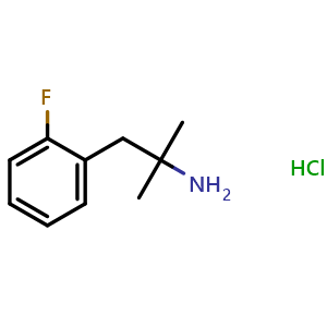1-(2-Fluorophenyl)-2-methylpropan-2-amine hydrochloride