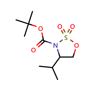 3-Boc-4-isopropyl-1,2,3-oxathiazolidine 2,2-dioxide
