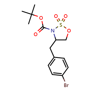 3-Boc-4-(4-bromobenzyl)-1,2,3-oxathiazolidine 2,2-dioxide