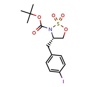 (S)-3-Boc-4-(4-iodobenzyl)-1,2,3-oxathiazolidine 2,2-dioxide