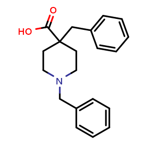 1,4-Bis-benzyl-4-piperidinecarboxylic acid