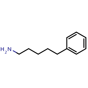 Chemical structure of Benzenepentanamine , CAS 17734-21-3, AChemBlock P40466