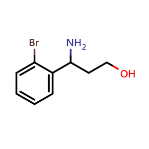 3-Amino-3-(2-bromophenyl)propan-1-ol