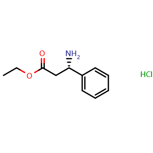 Ethyl (S)-b-aminobenzenepropanoate hydrochloride