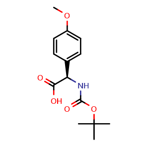 Boc-(R)-2-Amino-2-(4-methoxyphenyl)acetic acid