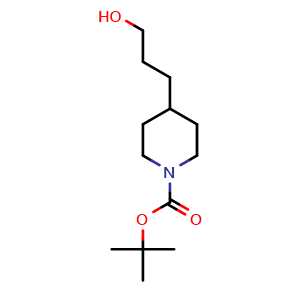 3-(1-Boc-4-piperidyl)-1-propanol