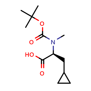 N-Boc-N-methyl-(S)-3-cyclopropylalanine