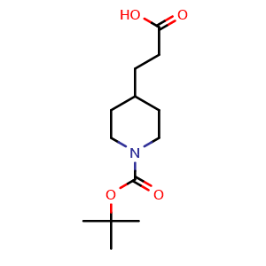 1-Boc-4-piperidinepropanoic acid