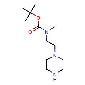 2-Piperazino-N-Boc-N-methyl-ethanamine