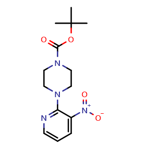 1-Boc-4-(3-nitro-2-pyridinyl)piperazine