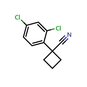 1-(2,4-dichlorophenyl)cyclobutanecarbonitrile