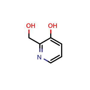 Chemical structure of 3-Hydroxy-2-pyridinemethanol , CAS 14047-53-1, AChemBlock P41369