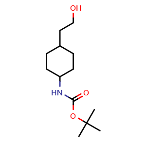 tert-Butyl 4-(2-hydroxyethyl)cyclohexylcarbamate