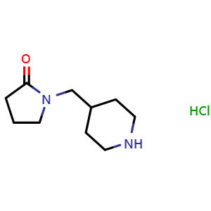 1-(4-Piperidinylmethyl)-2-pyrrolidinone hydrochloride