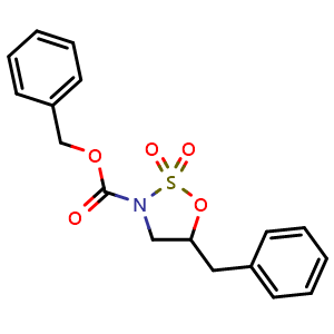 3-Cbz-5-benzyl-1,2,3-oxathiazolidine 2,2-dioxide
