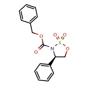 (R)-3-Cbz-4-phenyl-1,2,3-oxathiazolidine 2,2-dioxide