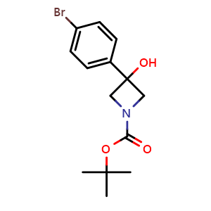 1-Boc-3-(4-bromophenyl)-3-hydroxyazetidine