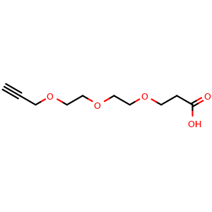 Propargyl-PEG2-CH2CH2COOH