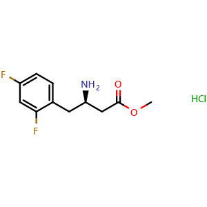 (R)-Methyl 3-amino-4-(2,4-difluorophenyl)butanoate hydrochloride