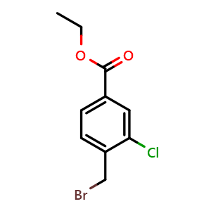 4-(Bromomethyl)-3-chlorobenzoic acid ethyl ester