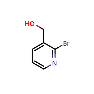 Chemical structure of 2-Bromo-3-pyridinemethanol , CAS 131747-54-1, AChemBlock P41707