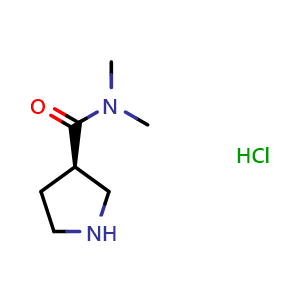 (R)-N,N-Dimethyl-3-pyrrolidinecarboxamide hydrochloride