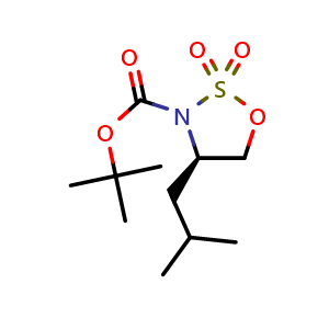 (R)-3-Boc-4-isobutyl-1,2,3-oxathiazolidine 2,2-dioxide