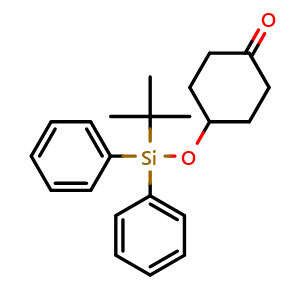 4-[(tert-Butyl-diphenylsilyl)oxy]cyclohexanone