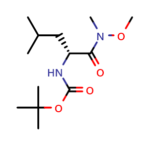 N-Boc-D-leucine N'-methoxy-N'-methylamide