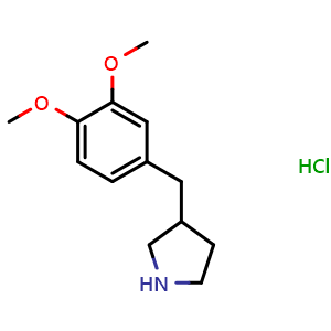 3-(3,4-Dimethoxybenzyl)pyrrolidine hydrochloride