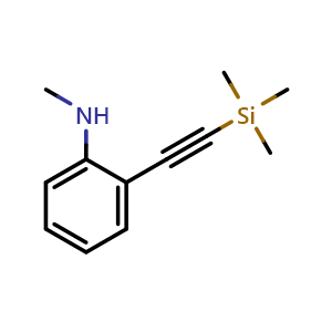 N-Methyl-2-[(trimethylsilyl)ethynyl]aniline