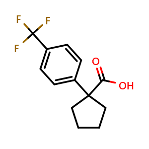 1-(4-Trifluoromethylphenyl)cyclopentanecarboxylic acid