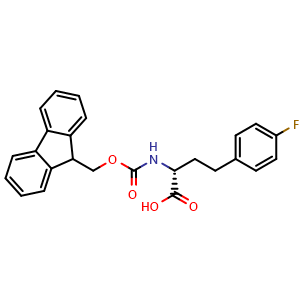 (R)-a-(Fmoc-amino)-4-fluoro-benzenebutanoic acid