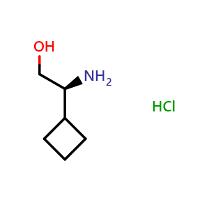 (2S)-2-Amino-2-cyclobutylethan-1-ol hydrochloride