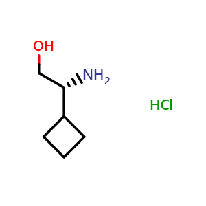 (2R)-2-Amino-2-cyclobutylethan-1-ol hydrochloride