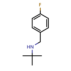 N-(4-Fluorophenylmethyl)tert-butylamine