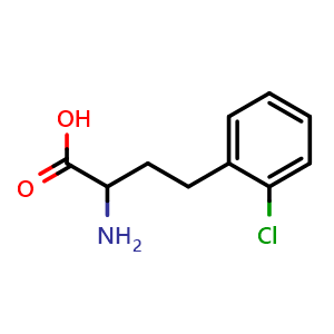 Chemical structure of a-Amino-2-chloro-benzenebutanoic acid , CAS 1251999-74-2, AChemBlock P42056
