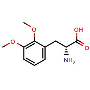 Chemical structure of 2,3-Dimethoxy-D-phenylalanine , CAS 1241684-04-7, AChemBlock P42094