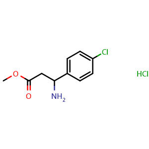 Methyl b-amino-4-chlorobenzenepropanoate hydrochloride