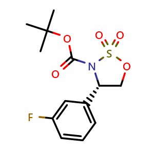 (S)-3-Boc-4-(3-fluorophenyl)-1,2,3-oxathiazolidine 2,2-dioxide