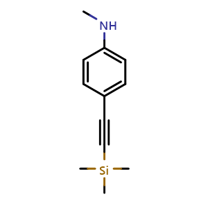 N-Methyl-4-[(trimethylsilyl)ethynyl]aniline