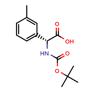 Boc-(R)-2-amino-2-(3-methylphenyl)acetic acid