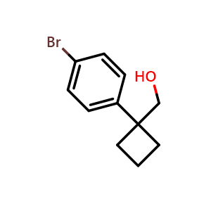 [1-(4-Bromophenyl)cyclobutyl]methanol