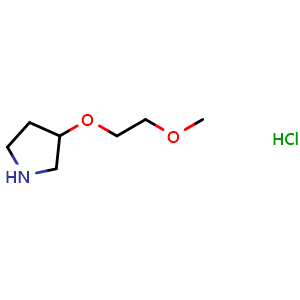 3-(2-Methoxy-ethoxy)-pyrrolidine hydrochloride